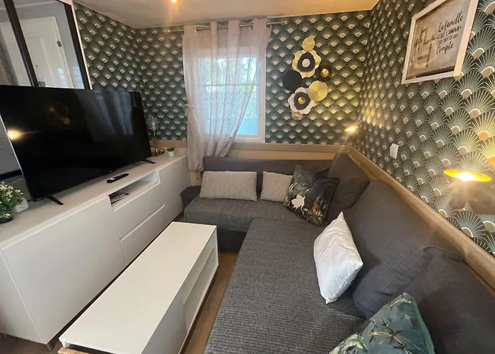Charming Mobile Home With Pool In Hyeres
